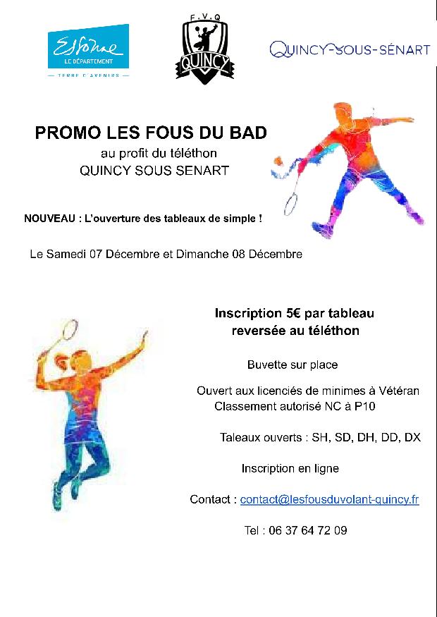 Promo Les fous du bad